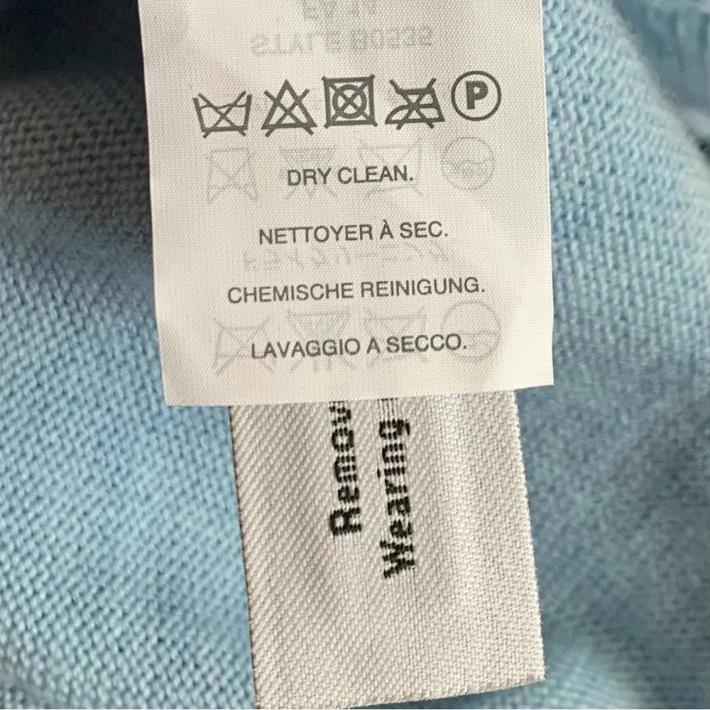 J.Crew Merino Wool Pullover Sweater Medium Light Blue